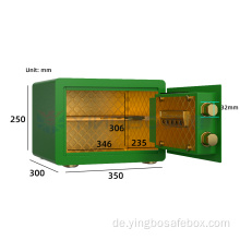 feuerfeste elektronische Soild Steel Lock Cash Safe Box